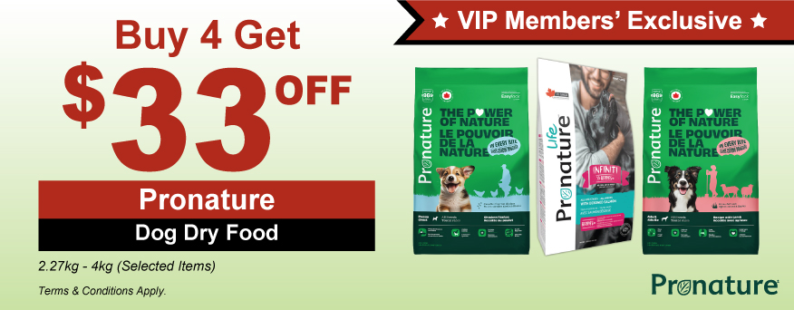 Pronature Dog Dry Food Promo